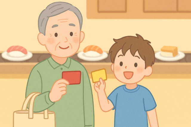 キッズカードとの併用はできる?