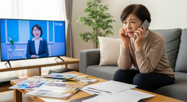 高齢者の通販・テレビショッピングでのトラブルの実態