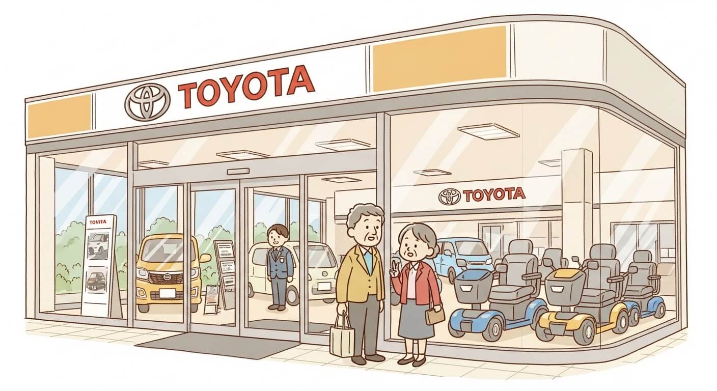 トヨタのシニアカーで二人乗りできるものはある?