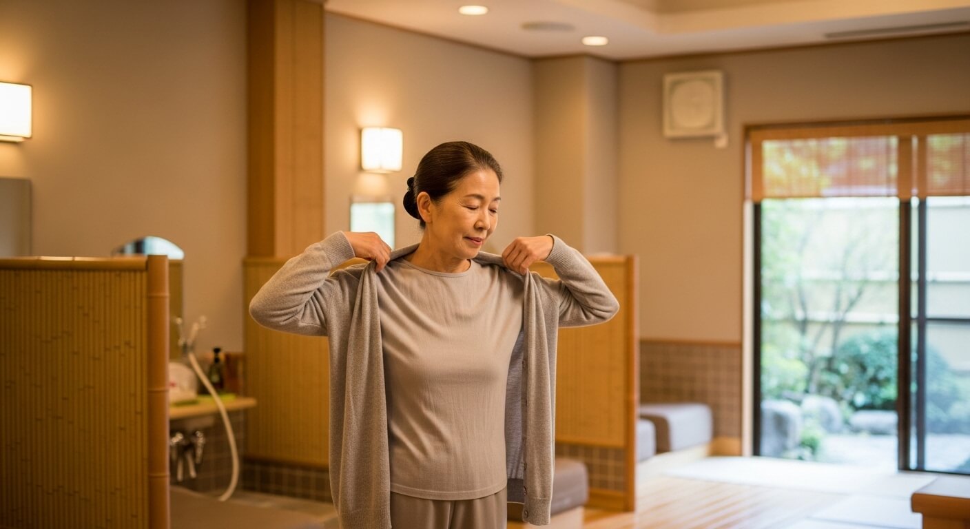湯冷めに注意!メイク時の工夫