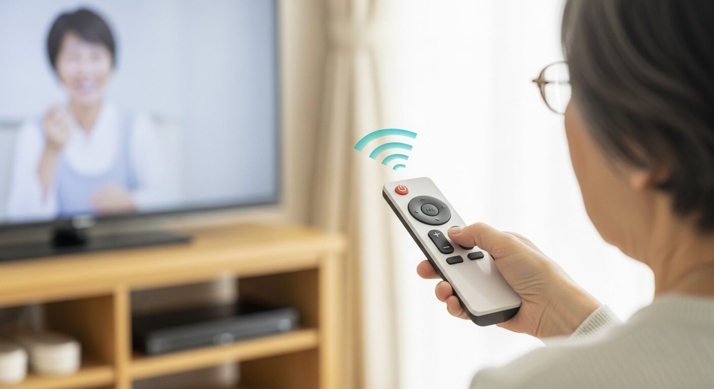 高齢者に優しいテレビの機能と特徴