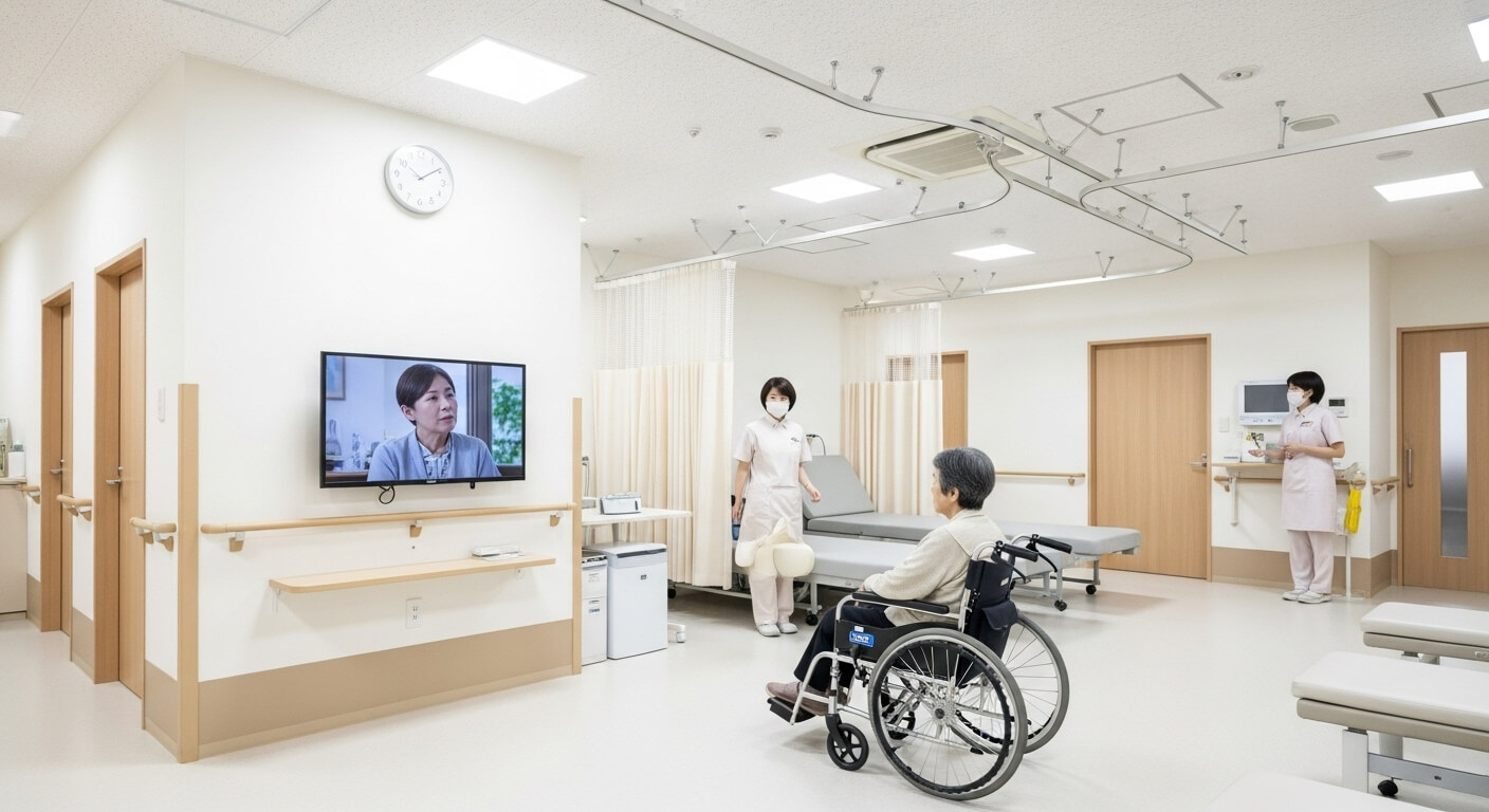 介護老人保健施設のテレビの設置状況