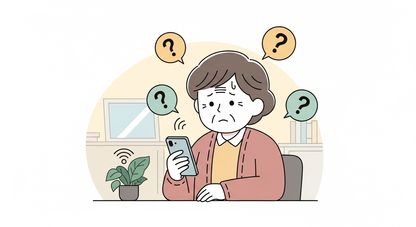 高齢者がスマホに変えて後悔する理由