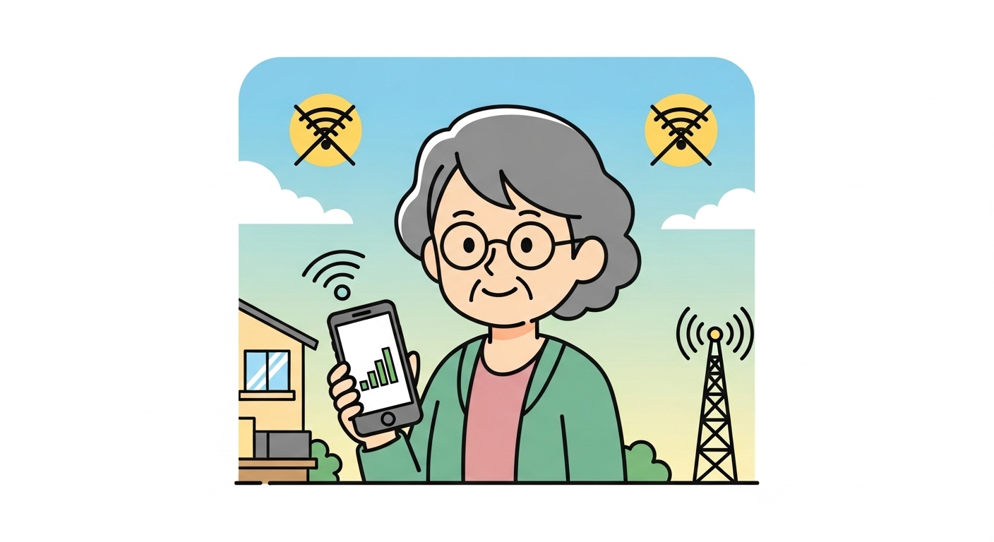 Wi-Fiがないとスマホはどうなる?