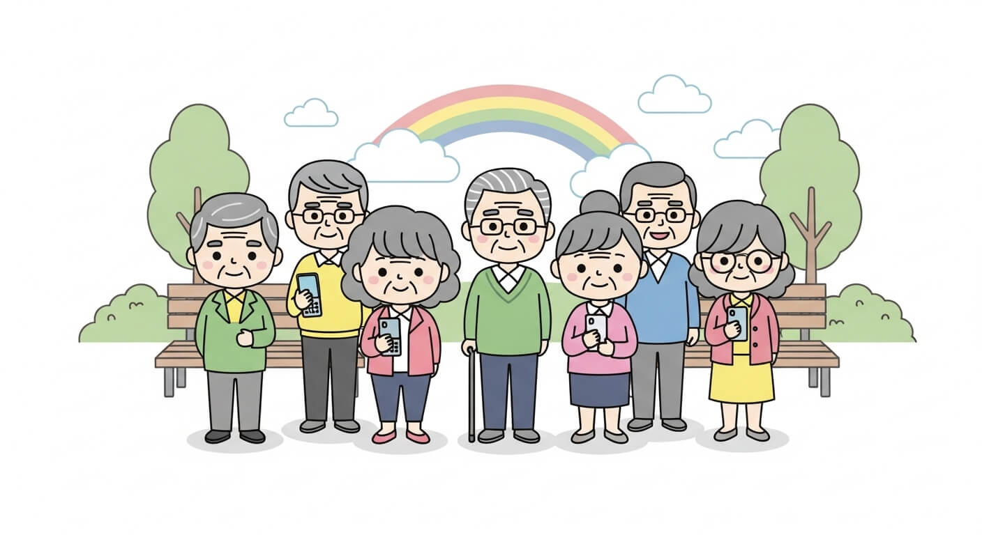 ガラケーを使っている人はどれくらいの割合?