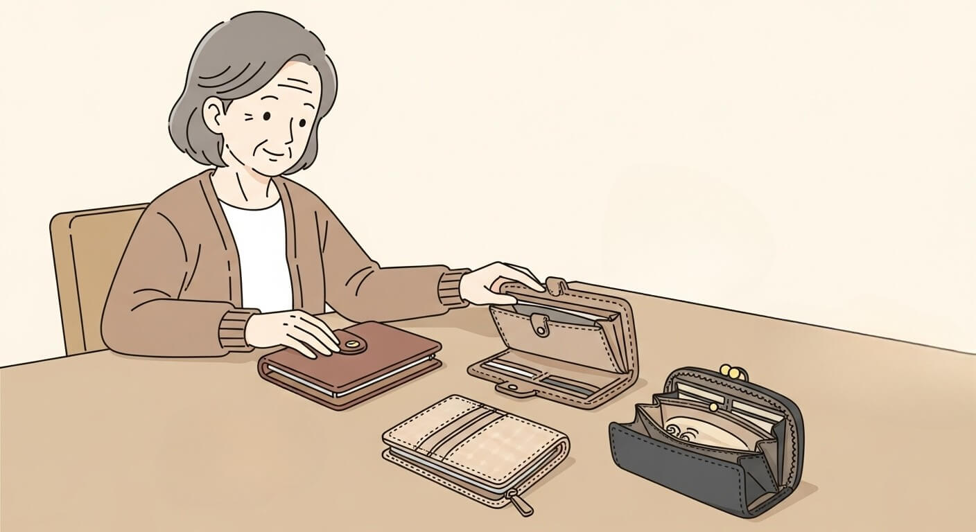 80代が使いやすい財布(レディース向け)の選び方