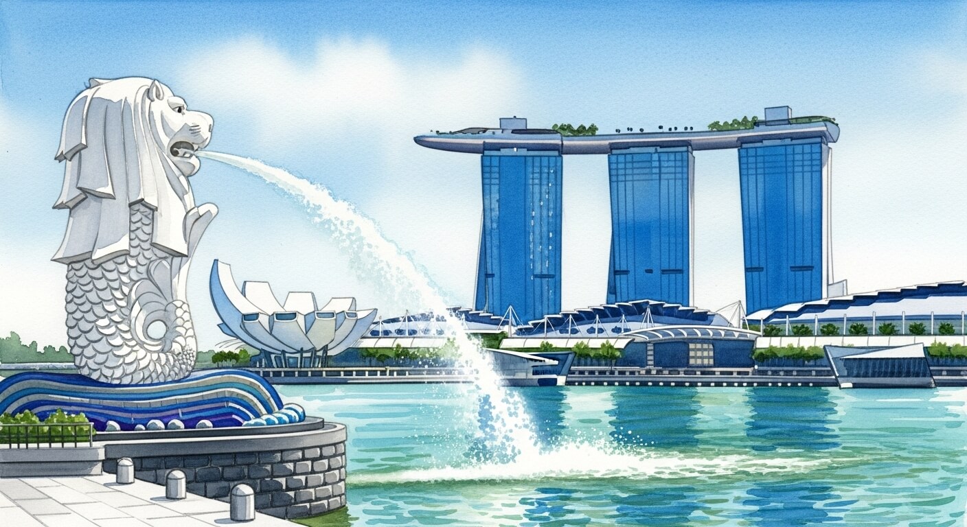 シンガポール|治安抜群でバリアフリー完備の先進都市