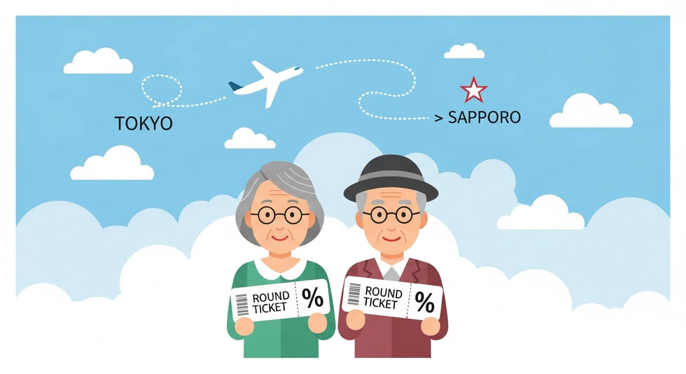 エアドゥ往復割引はどのくらいお得?