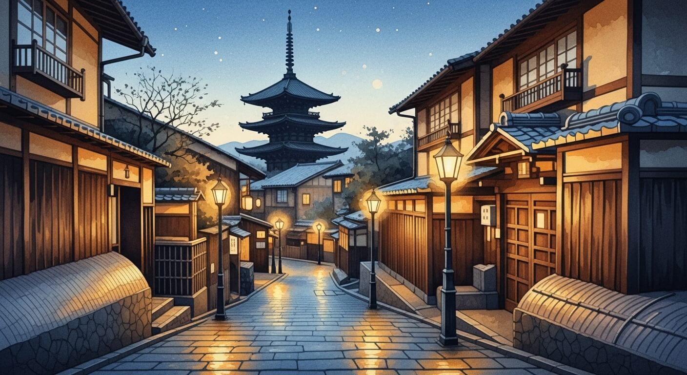 京都あまり歩かない観光
