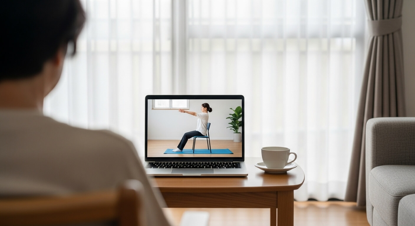 アプリ以外で椅子ヨガを無料で楽しむ方法